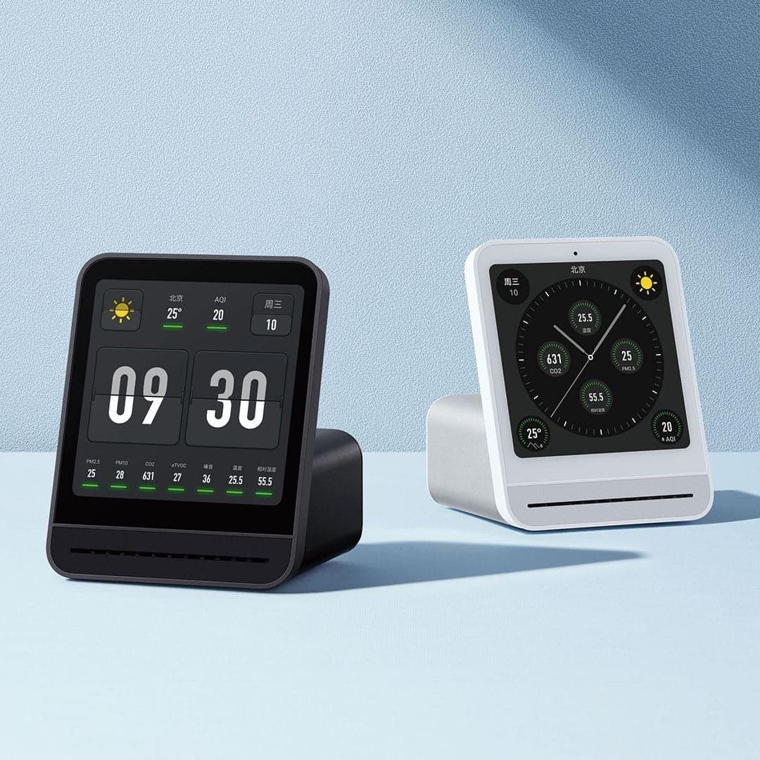 Qingping Air Detector 2 Thermometer Hygrometer PM2.5 Carbon Dioxide CO2 Gas Sensor App Smart Control Detector