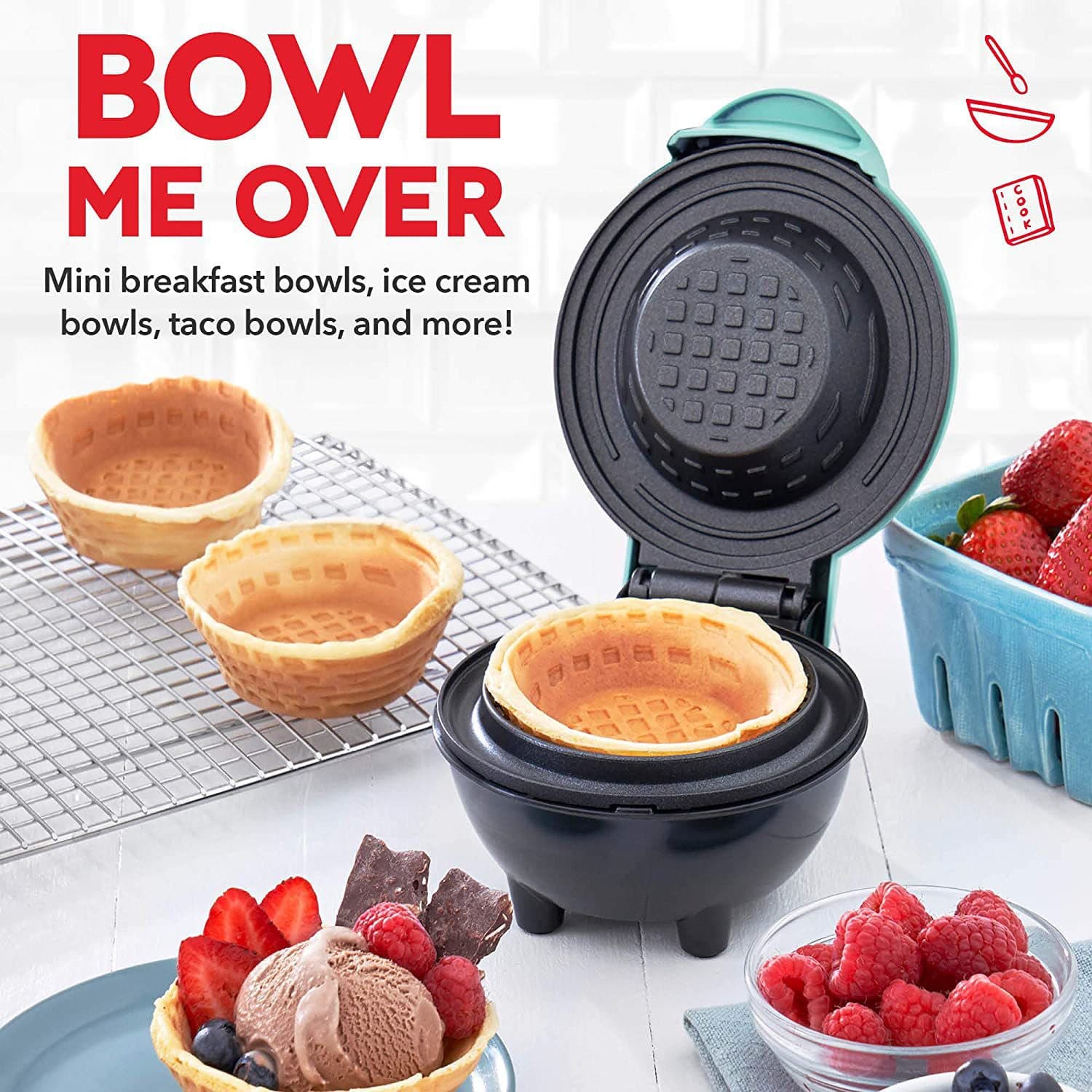 Wholesale US-standard 110V waffle maker, household breakfast machine, egg tart machine, ice cream machine, and egg roll machine.