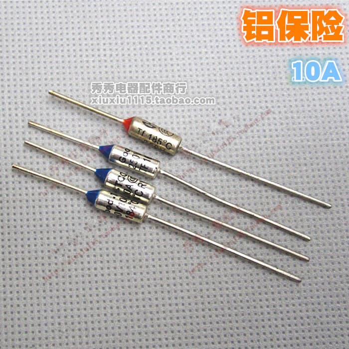 Rice Cooker Pressure Cooker Fuse Accessory Power Fuse 185°C Aluminum Fuse 250V 10A