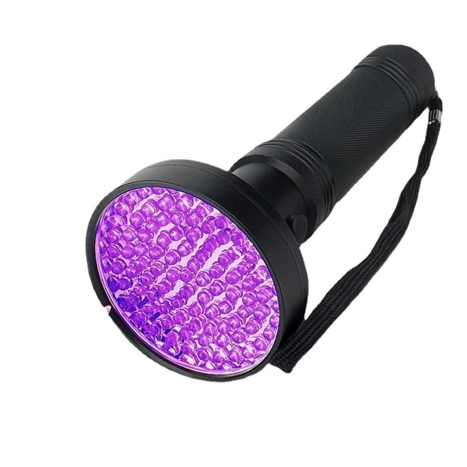 100LED UV Flashlight High-Intensity Black Light, 51LED UV Flashlight for Mask Fluorescent Agent Detection