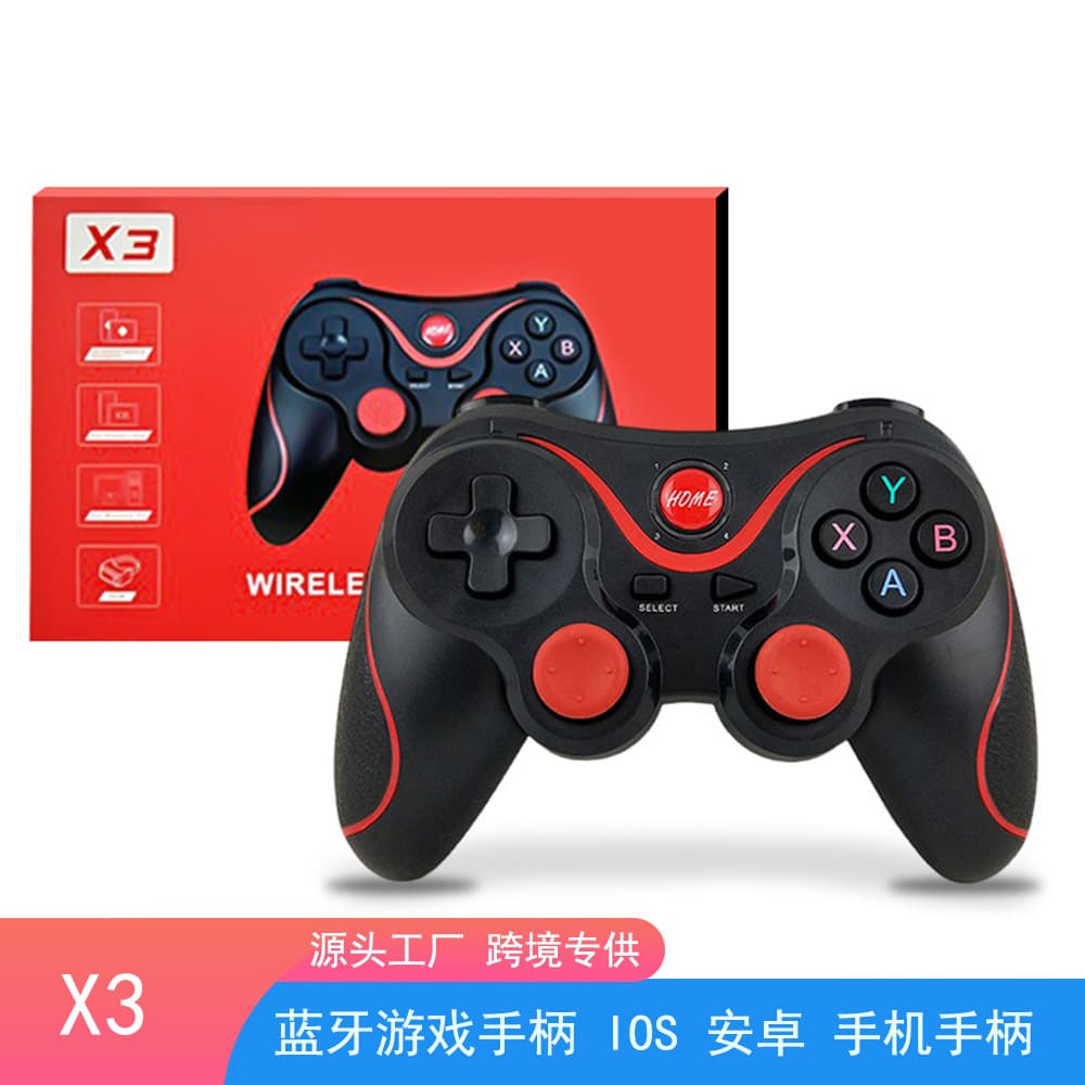 X3 Wireless Bluetooth Game Controller Direct Connect for Android and iOS, Chicken Dinner Gaming, X3 Mobile Bluetooth Gamepad