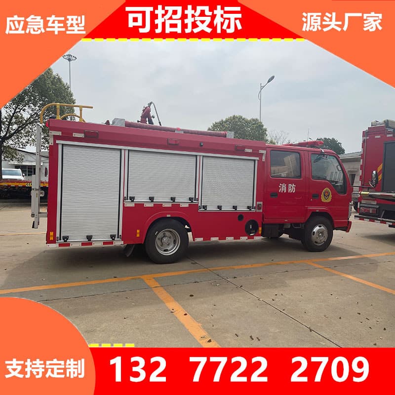 Domestic Series Fire Truck Overview: Water Tank Foam Fire Truck, Fire Truck Parts Sales Price