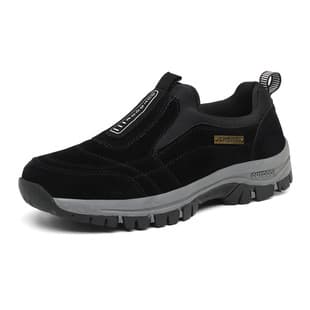 Spring/Autumn New Outdoor Leisure Sports Elderly Walking Shoes Men Large Size Hiking Running Shoes Trendy Fashion Cross-Border