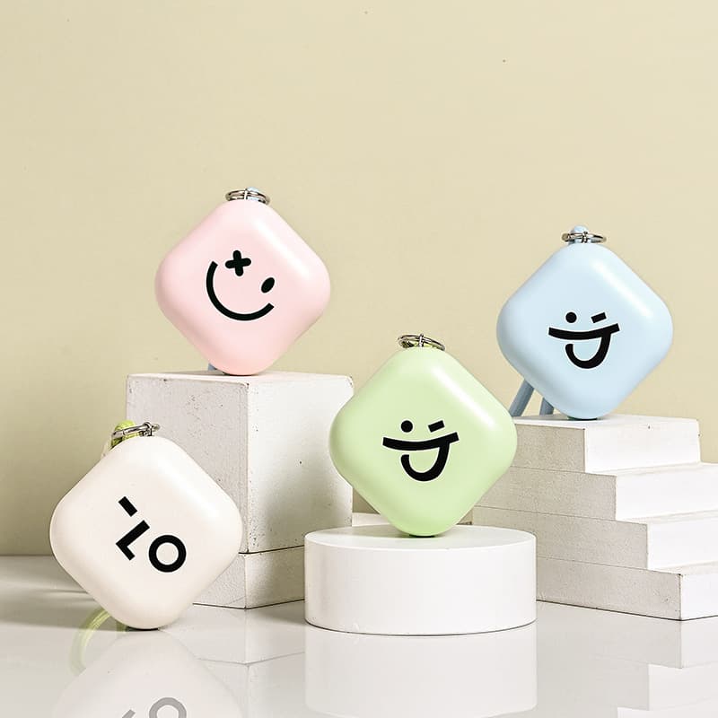 2023 New Square Smiley Face Hand Warmer, USB Rechargeable Long-Lasting, Portable Mini Electric Warmer