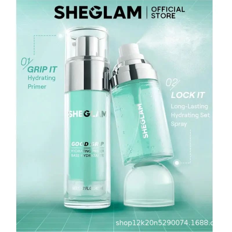 Malaysia Cross-Border Hot-Selling SHEGLAM Primer Hydrating Moisturizing Makeup Base Gentle Refreshing Skin-Smoothing Primer