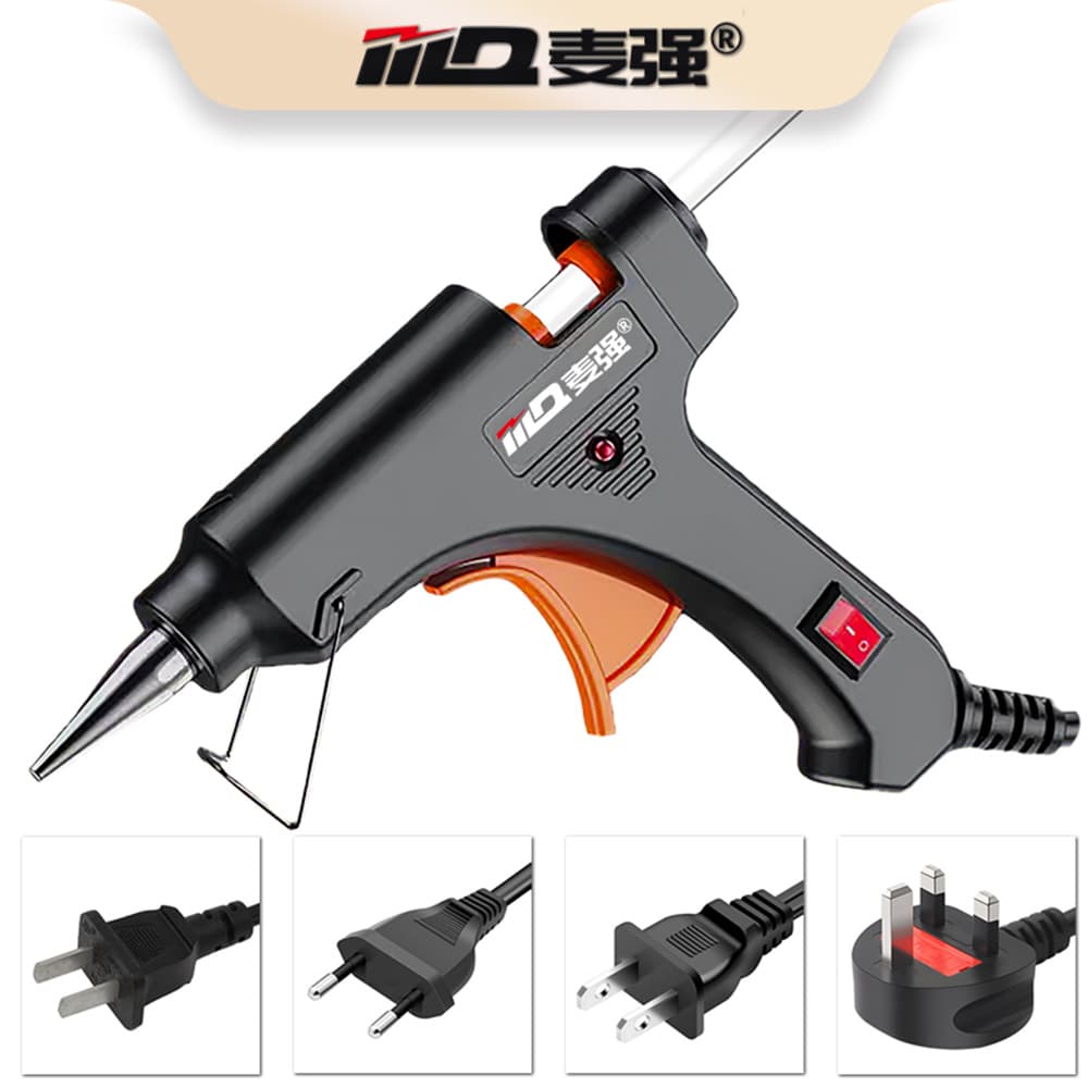 Maiqiang Foreign Trade DIY Hot Melt Glue Gun, Household Handcraft Small Glue Gun with Hot Melt Adhesive Sticks