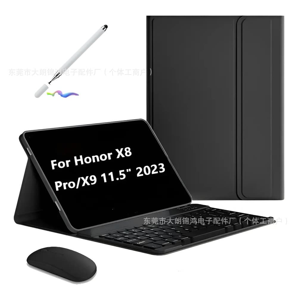 Honor x8pro protective case Huawei matepadse11.5s tablet leather case Bluetooth keyboard magnetic suction X9A suitable