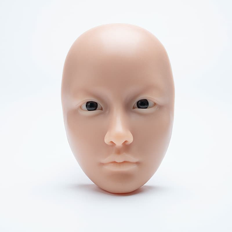Tattoo Silicone 3D Eyebrow Full Face Model Makeup Practice Fake Face Module Cross-border Wholesale Cosmetics Beauty Tools