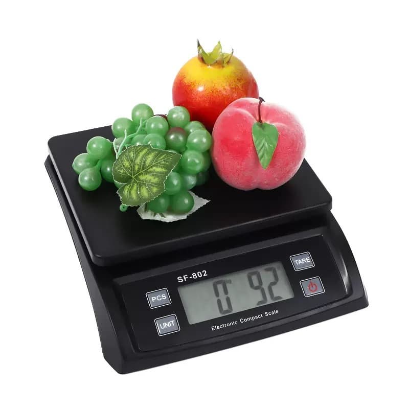 SF802 Electronic Scale Home Kitchen Scale Large Display 30kg Food Scale Baking Scale Platform Scale