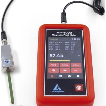 List Magnetik MP-4000 AC Magnetic Field Meter Gaussmeter
