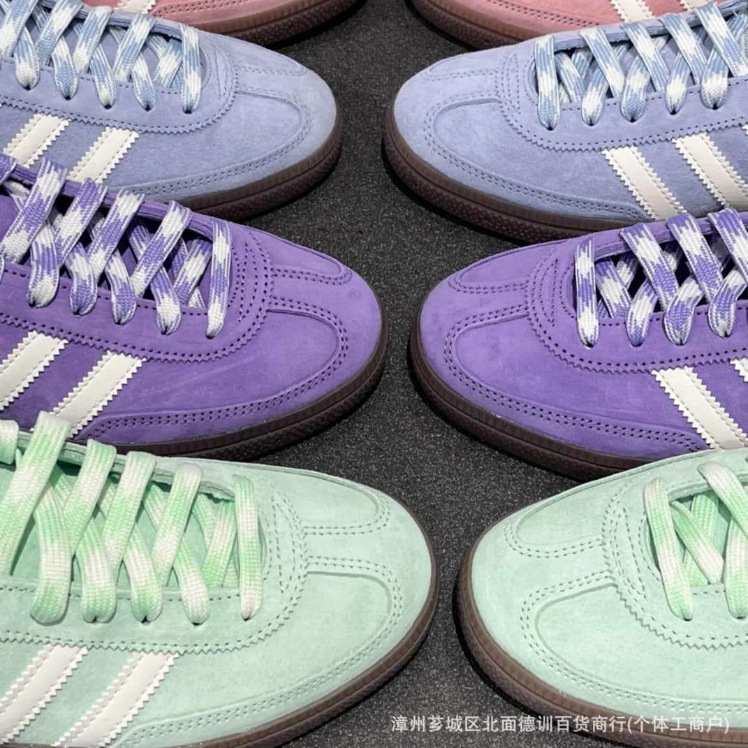 Original German Training Women's Shoes Handball Spezial Adidas Training Shoes Summer Low-Top Dopamine Color T-Toe Shoes