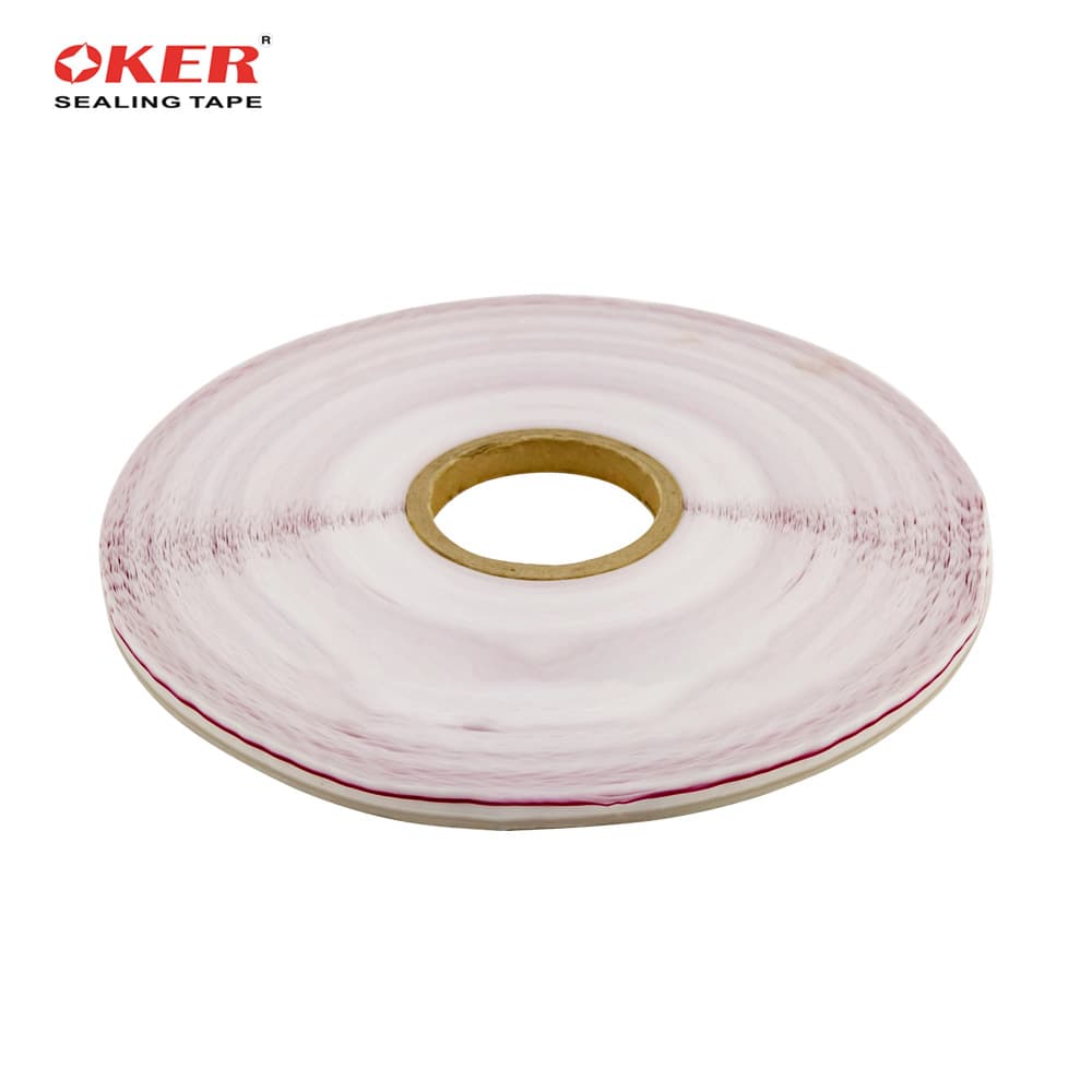Oker 18mm BOPP Double Sided Bag Sealing Tape Used on PE/CPE Bag