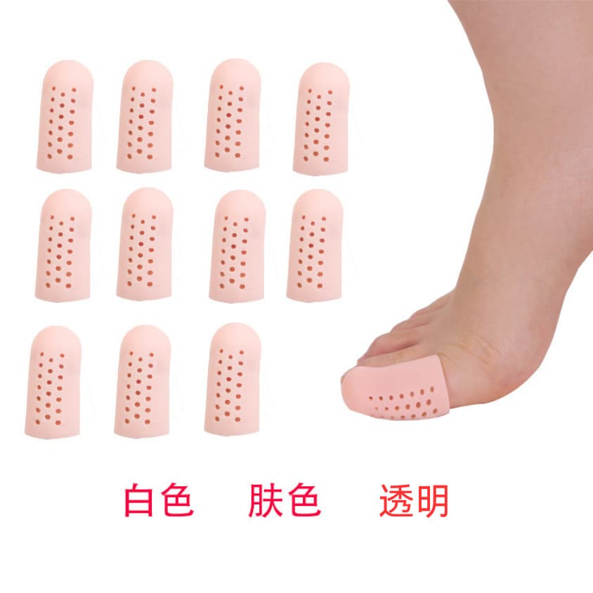 Cross-Border Toe Protectors Anti-Friction Guards Silicone Toe Covers Breathable Soft Comfortable Big Toe Protectors