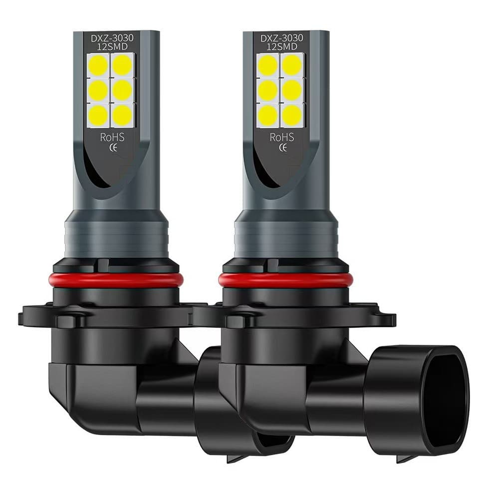 Cross-border H4 H7 3030 12SMD LED Front Fog Light 9006 9005 H11 Car Headlight Anti-fog Light