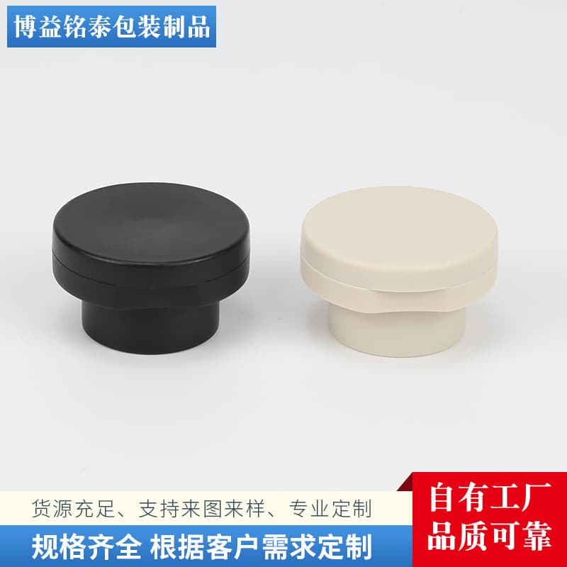 Factory direct supply, 24 large head flat-top butterfly caps, T-type frosted flip caps, PP crown butterfly caps.