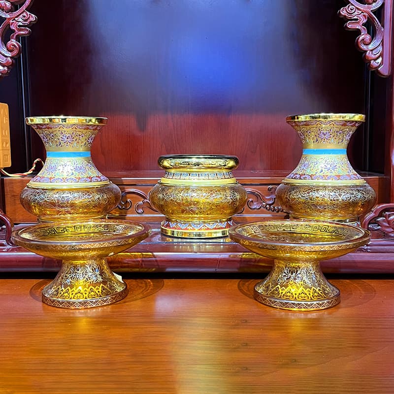 Tangxiu Craft Imitation Glass Water Purification Cup Factory Direct Supply Relief Lotus Amber Holy Water Cup Wholesale