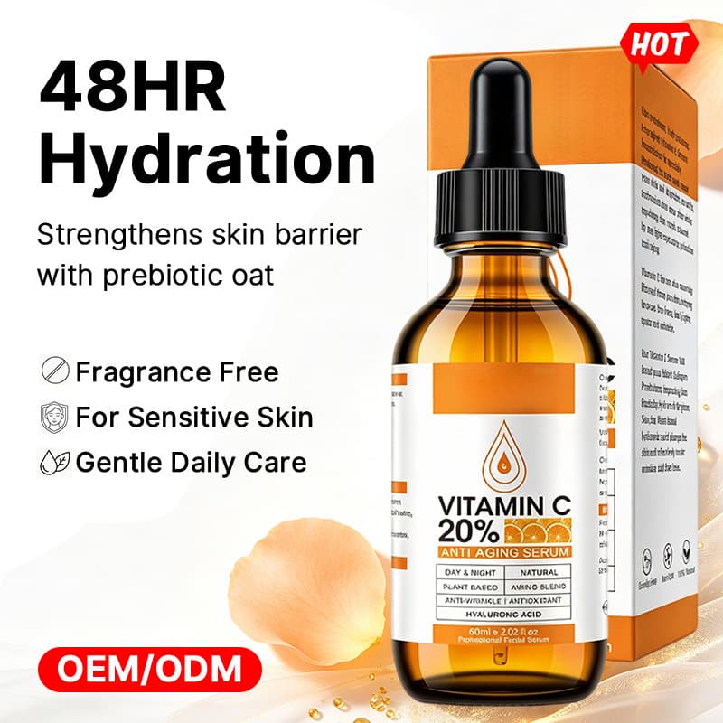 Vitamin C Drops with Hyaluronic Acid and Vitamin E OEM Cross-border Wholesale