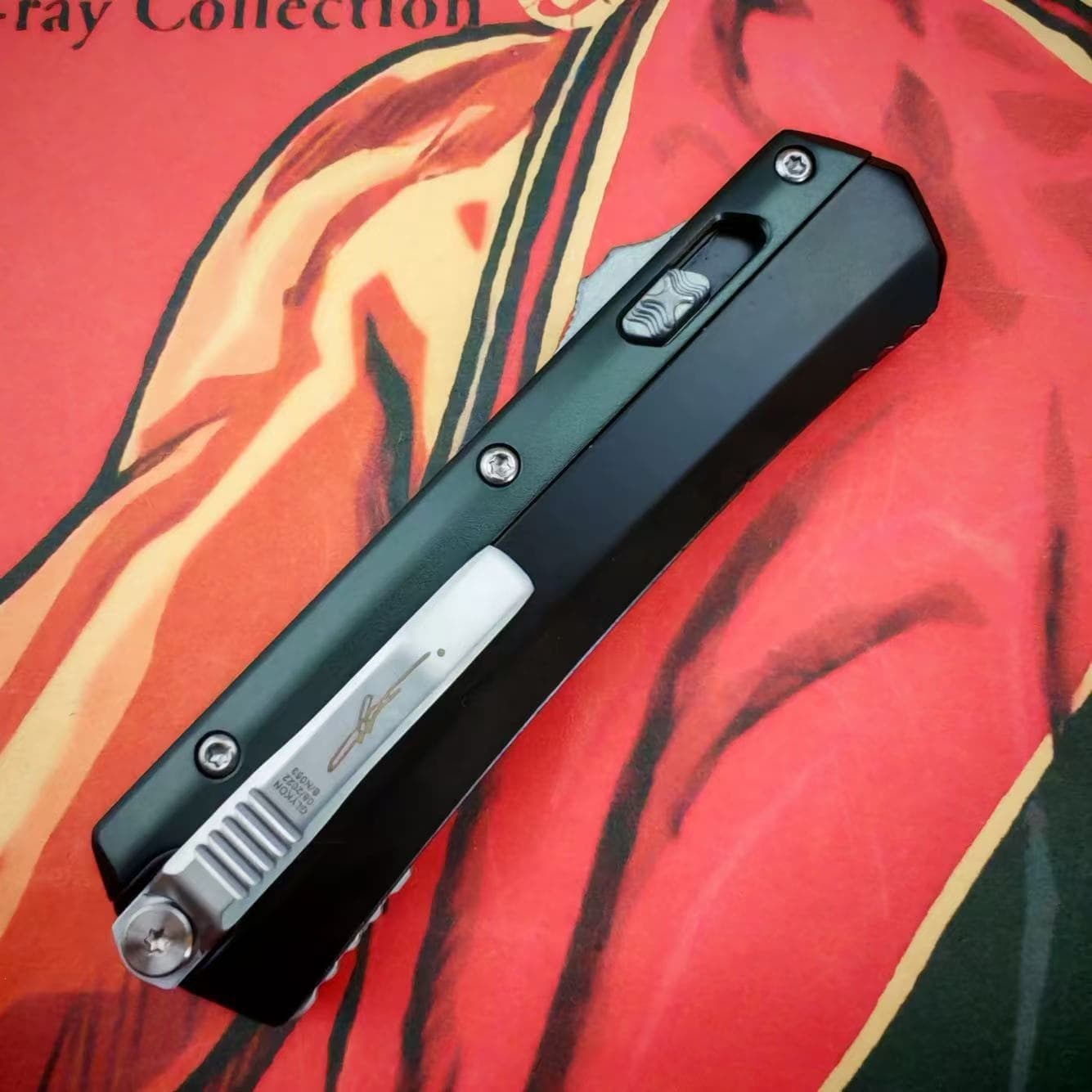 New Cross-Border Trade Microtech Snake God Large Dragon MT Alloy Outdoor Self-Defense Survival Camping Knife