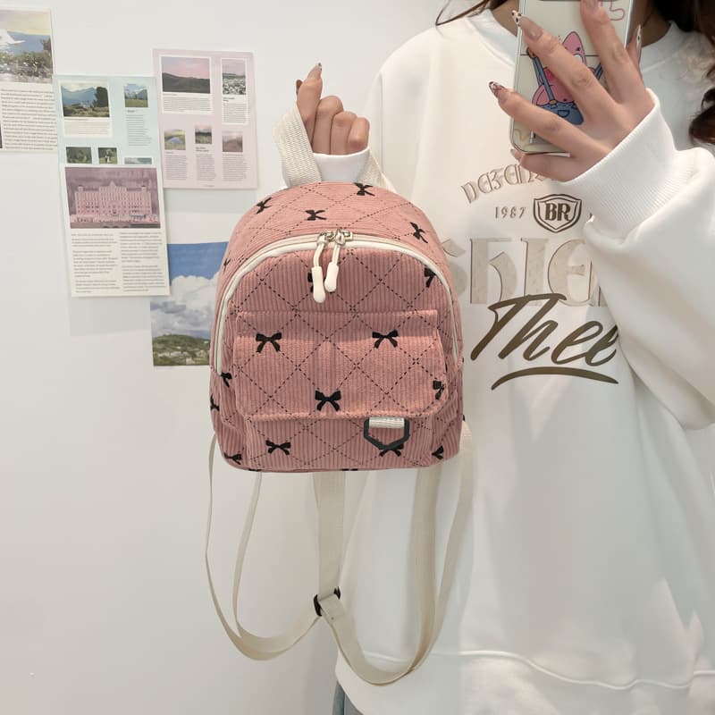 Japanese Cute Commuting Student Simple Lightweight Fashionable Versatile Backpack Large Capacity Travel Mini Backpack