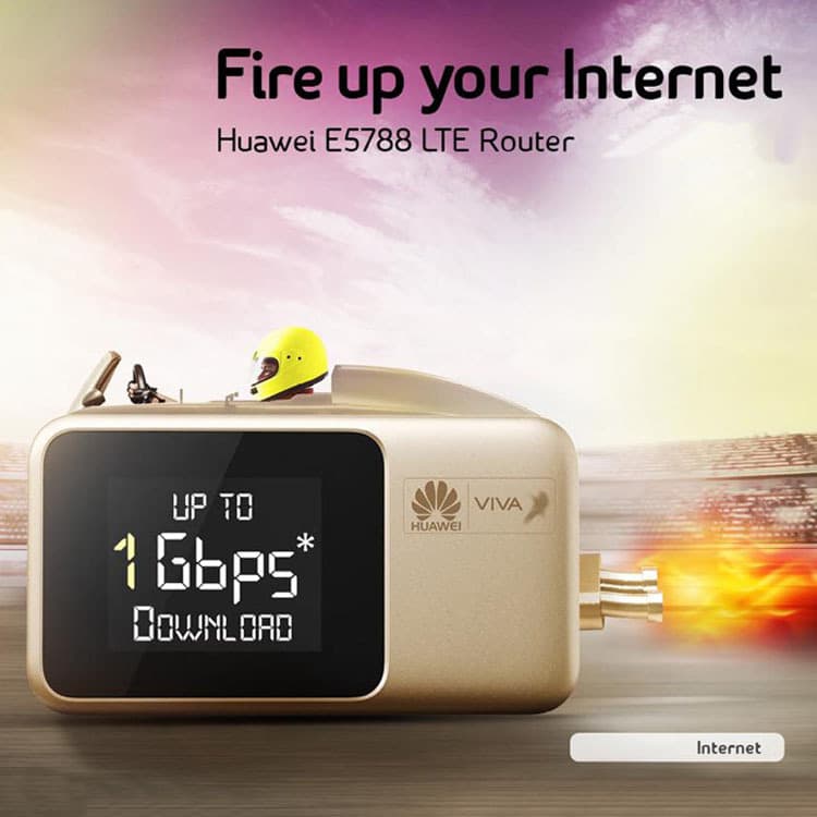 Huawei E5788 E5788U-96A Portable WiFi Mobile Hotspot 4G Router NFC Compatible 1Gbps LTE