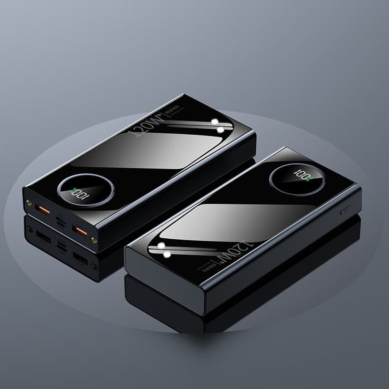 2025 New Cross-Border Power Bank with Built-in 4 Cables Super Fast Charging 57000mAh Ultra-Large Capacity Portable