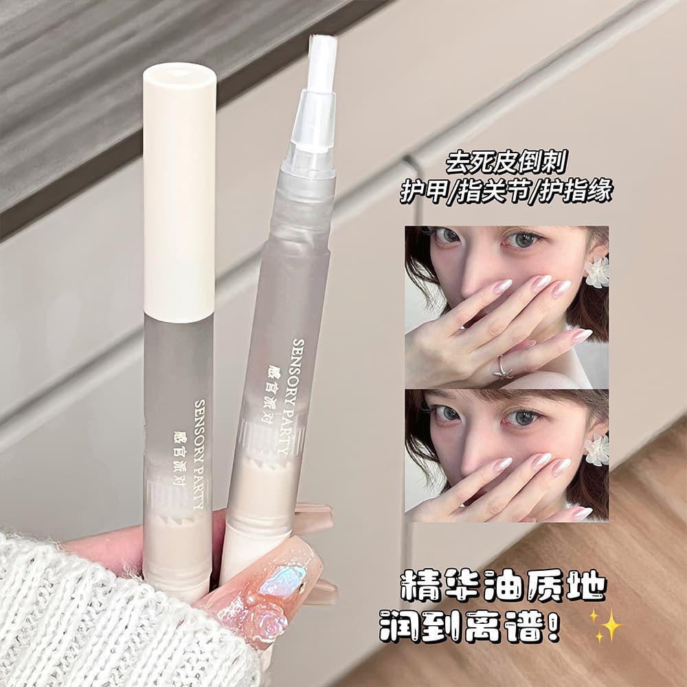 Sensory Party Moisturizing Light Hand Essence Oil for Hangnails, Cuticle Care, Nail Repair, and Nourishing Essence Oil Wholesale
