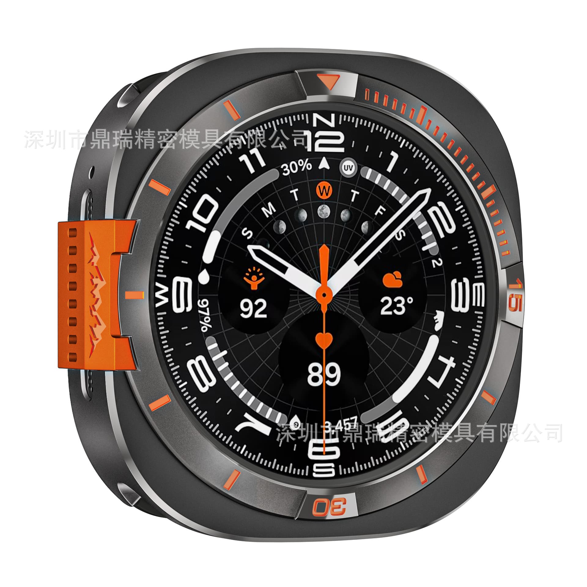 Samsung watch case suitable for 47MM Alpine Samsung watch case metal hollow watch protective cover Amazon watch case