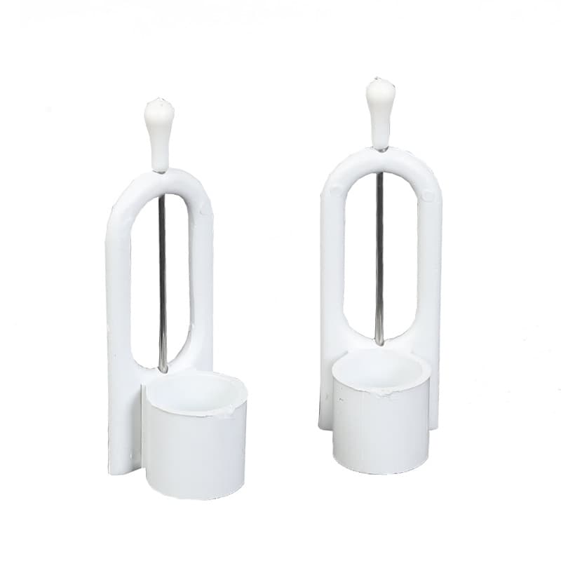 Bird Plastic Insect Fork and Cup Combo Stainless Steel Pin for Silky Starling, Bunting, Yellow-fronted Tit Bird Cage Silkworm Pupae Feeding Stand