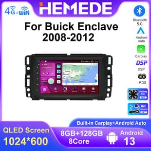 For Chevrolet GMC Buick Enclave DVD Navigation Large Screen 7-inch GPS Car Navigation All-in-One