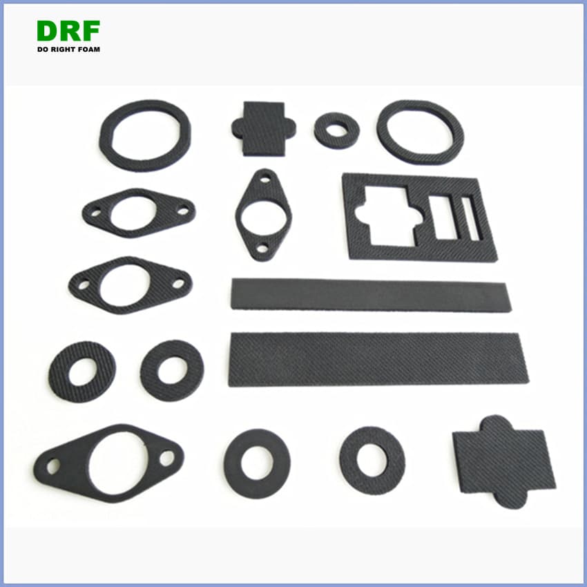 Factory supply of highly elastic natural rubber foam, NR shock absorption buffer, rubber foam material