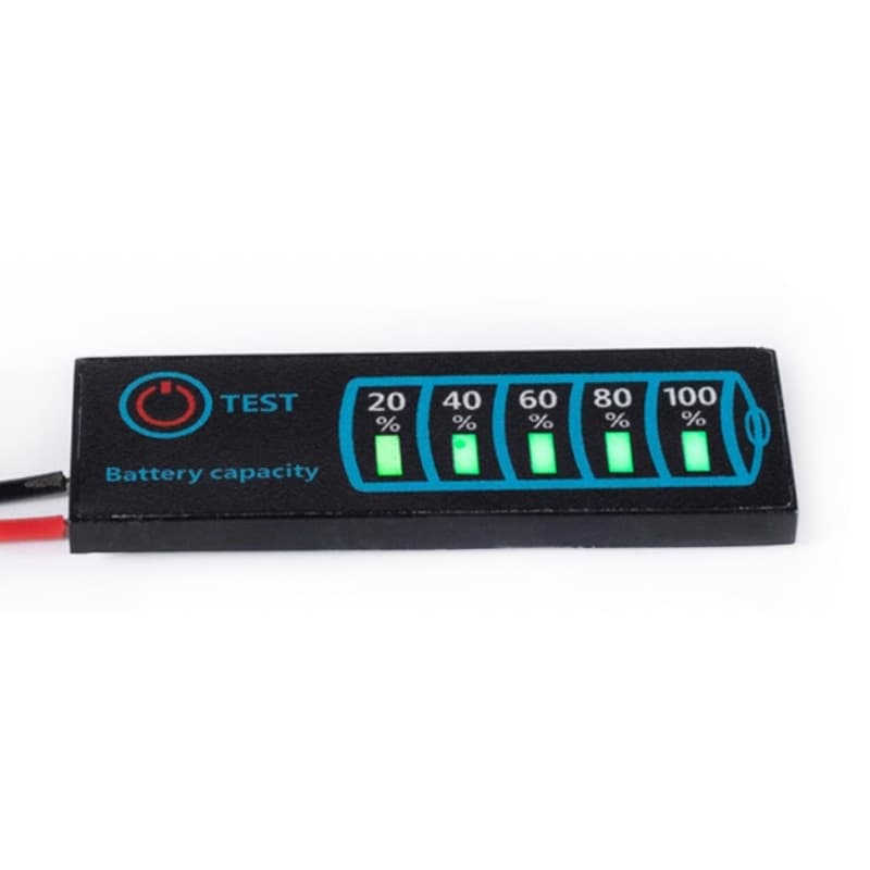 DC 5-30V Battery Capacity Indicator Board for Lead-Acid, Ternary Lithium, 12V 24V Battery Meter