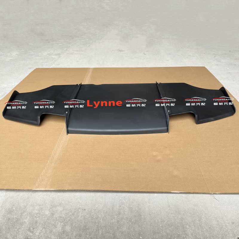 Applicable to 2008-12 Mitsubishi Evolution 10 EVO X VS resin fiber rear spoiler rear floor