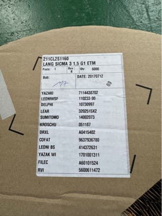 211CL2S1160 Original Connector Terminal