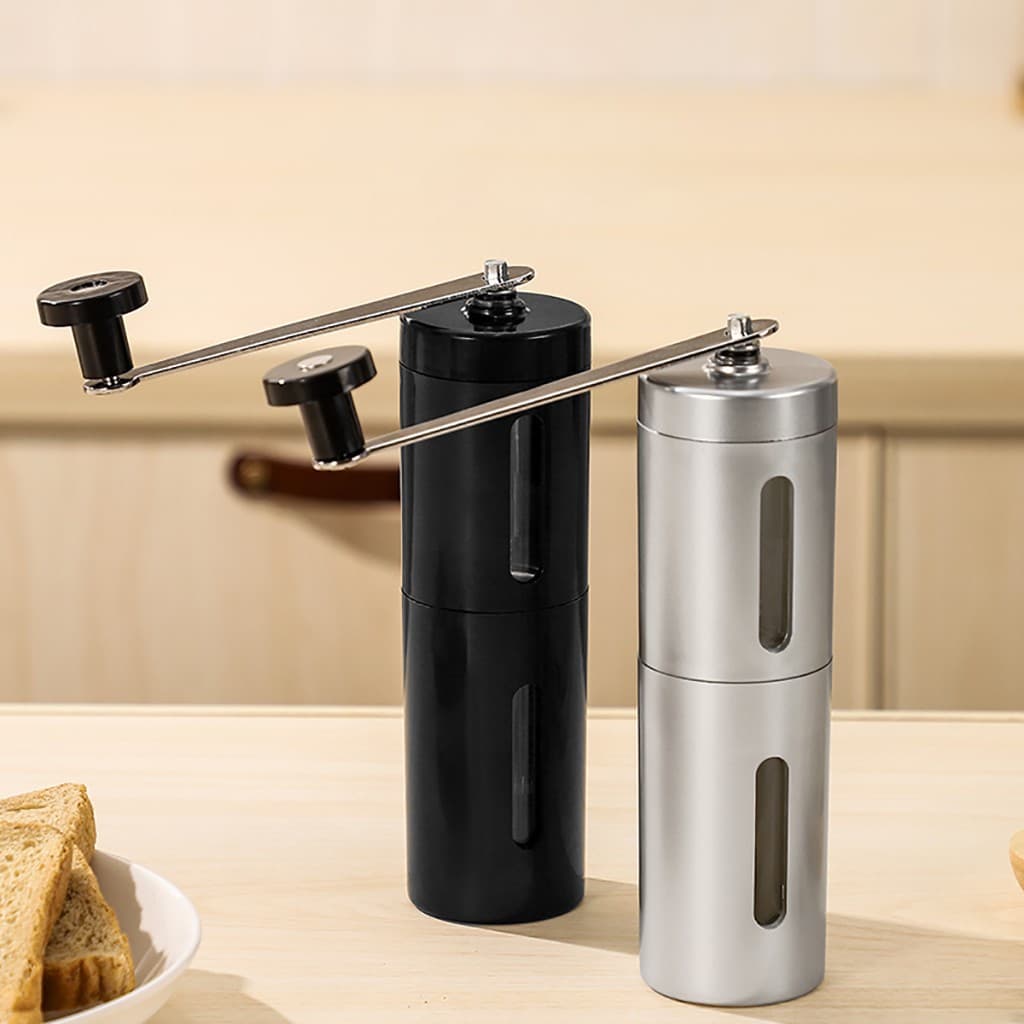 Cross-border hand-cranked coffee grinder, portable small manual grinder for home use.