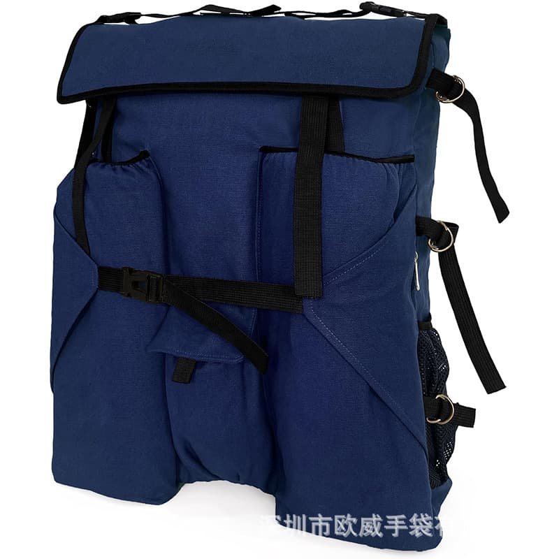 Hot-Selling Drawing Board Bag, Multi-Functional Art Student Backpack with Foldable Easel for Painting and Sketching