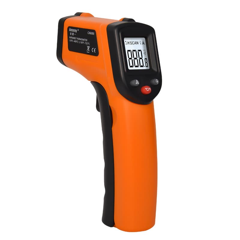Handheld High-Precision Temperature Gun, Kitchen Baking Oil Temperature Gun, Electronic Infrared Thermometer CX6000