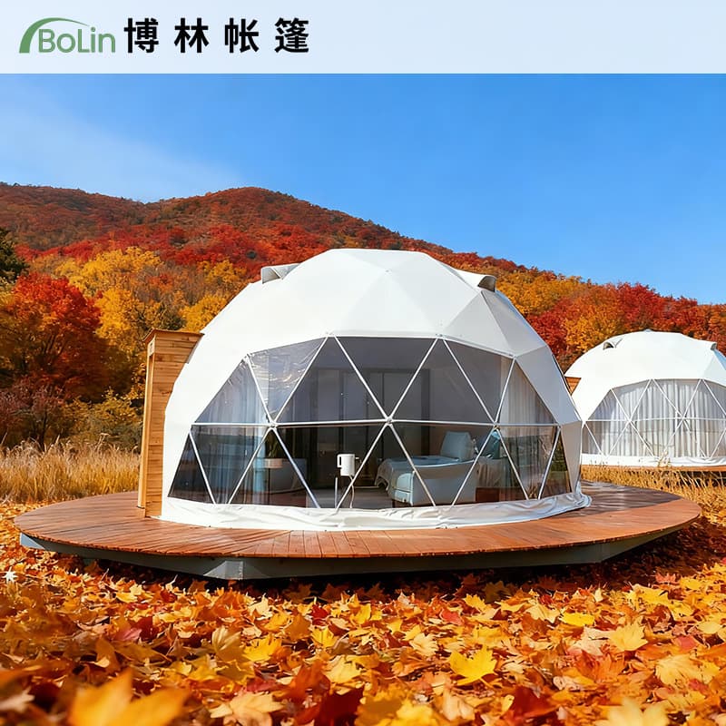 6m Diameter Starry Sky Room Outdoor Spherical Tent Scenic Area Starry Tent Homestay Cultural Tourism Dome Camp Hotel Tent
