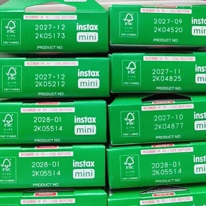 Fujifilm Instax Mini Film 3x20 Sheets White Border Compatible with instax mini Cameras Multiple Specifications Genuine Free Shipping