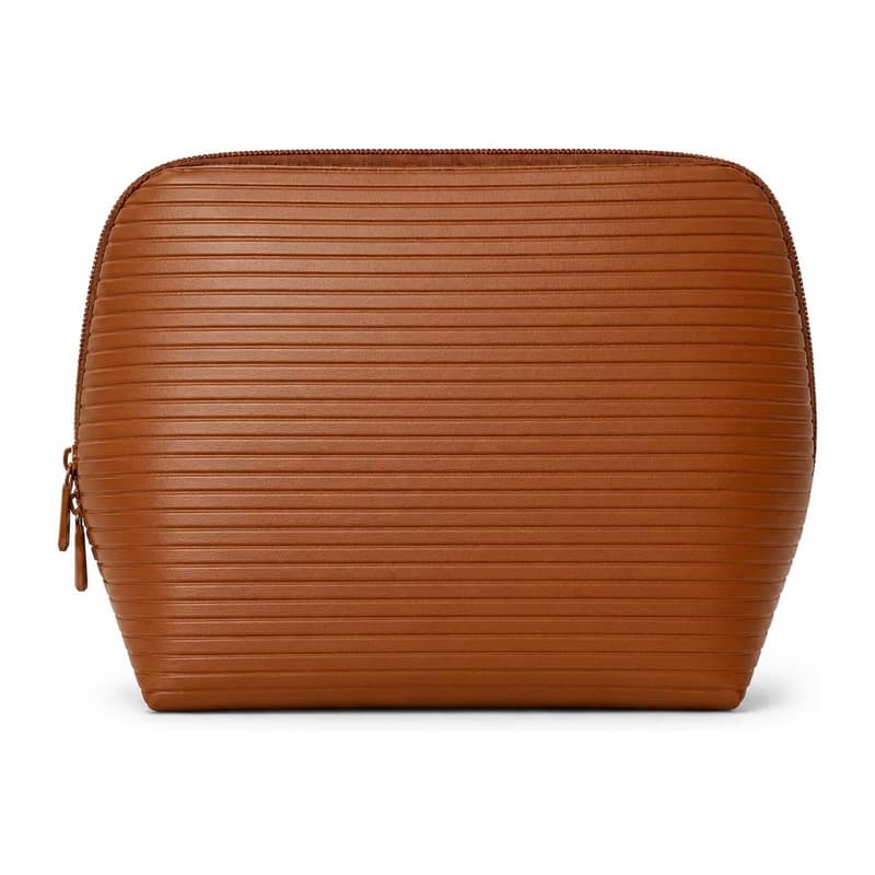 Vertical cosmetic bag custom foldable travel cosmetic bag multifunctional skin care product eyebrow pencil makeup brush storage bag