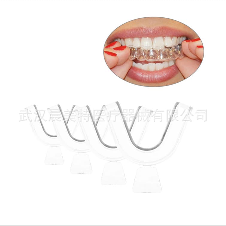 Factory Direct Cold Light Teeth Whitening Tray, Self-Made Heat-Cured Heat-Formed Tray, Application Tray for Whitening Gel