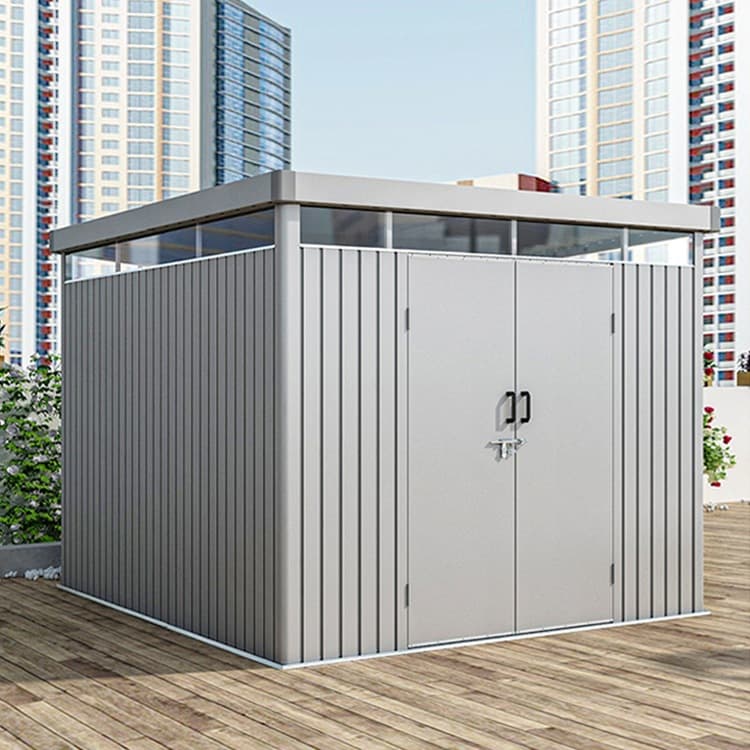 Outdoor prefabricated house, courtyard tool shed, garden storage room, mobile modular house, outdoor modular storage room