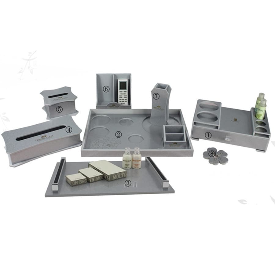 Acrylic Hotel Supplies Custom Storage Box Display Cup Holder Toothbrush Wash Disposable Toothbrush Organizer