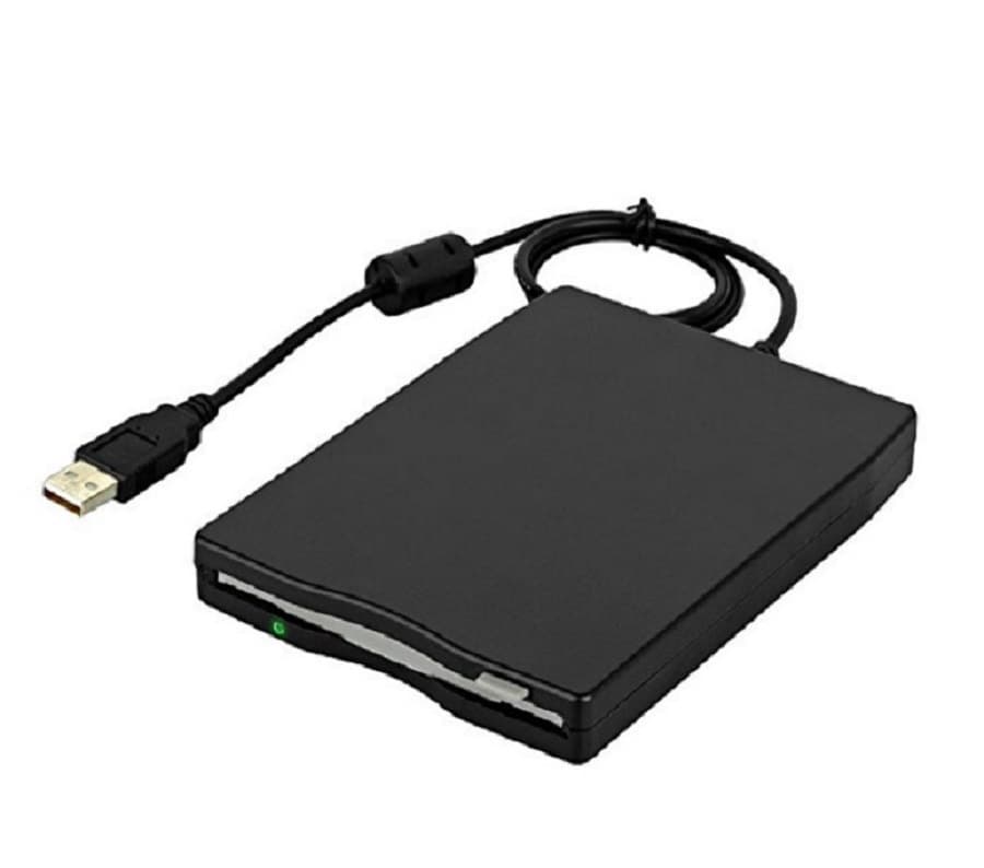 External Portable Floppy Drive for Laptop Desktop 3.5-inch USB External Floppy Drive 1.44M FDD Floppy Disk Drive