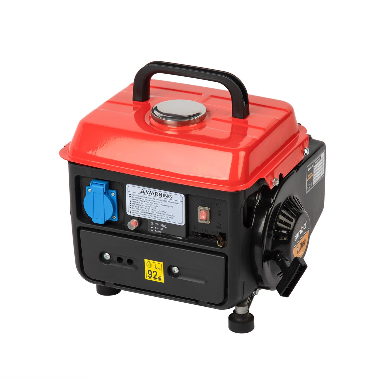 SINCO Portable Gasoline Generator for Outdoor Camping / Emergency Backup / Stall Operation Factory Direct