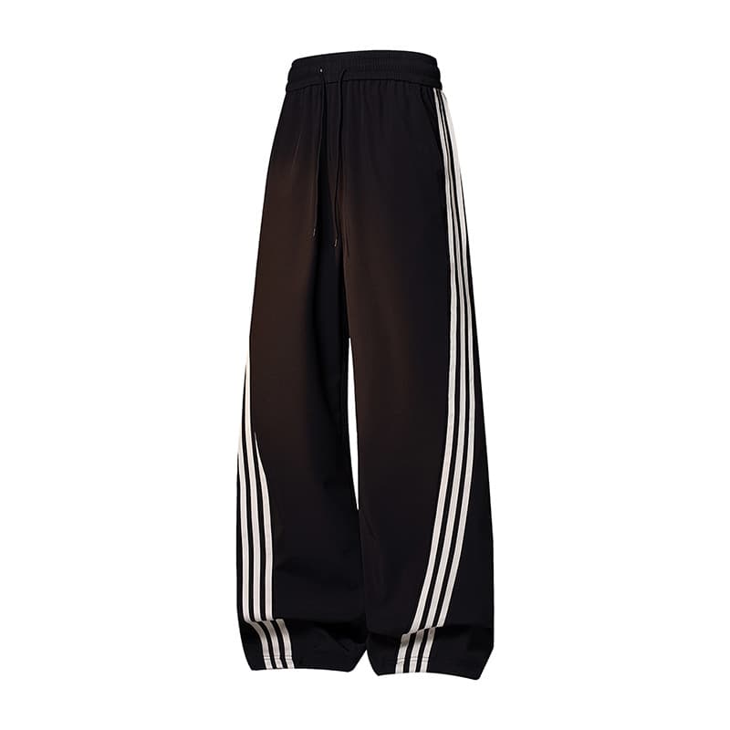 2025 New Casual Pants Unisex Four-Season Trendy Bestseller Three-Stripe Loose Fit Outdoor Hiking Pants