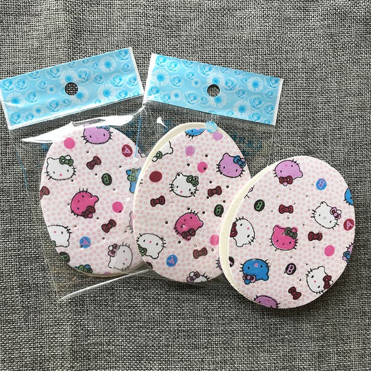 Factory Wholesale Half-Size Insole Foot Pad Forefoot Cushion for High Heels and Flats with Small Floral and Cartoon Patterns, OPP Packing