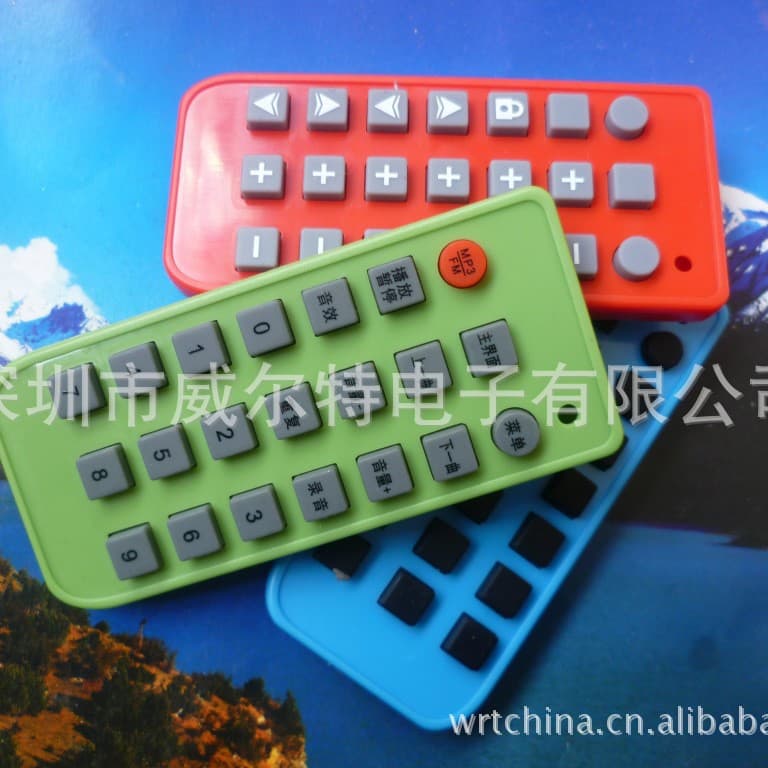 Remote Control Conductive Rubber 21-Key Conductive Rubber Remote Control Infrared Remote Control for Hot Pot