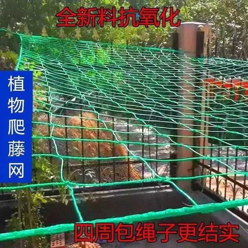 Horticultural plant climbing net climbing planting frame loofah passion fruit bean vine flower net agricultural grape shed