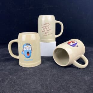 Large Capacity Ceramic Mug 500ml Beer Mug Advertising Cup Custom Logo