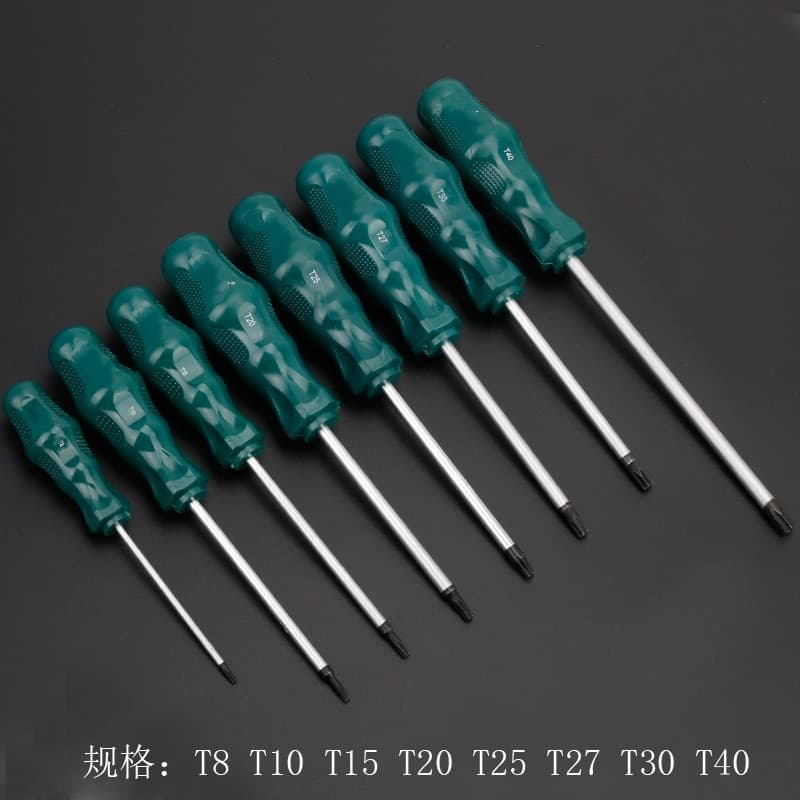 Torx Screwdriver Hex Star Type T8 T10 T15 T20 T25 T27 T30 T40 Bit E18